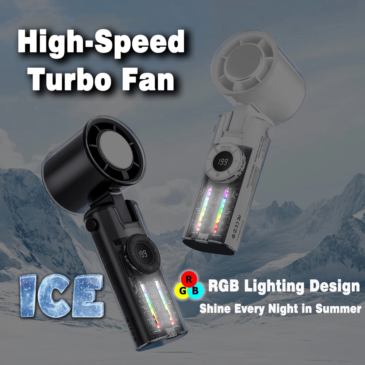 Cold Breeze Handheld Fan